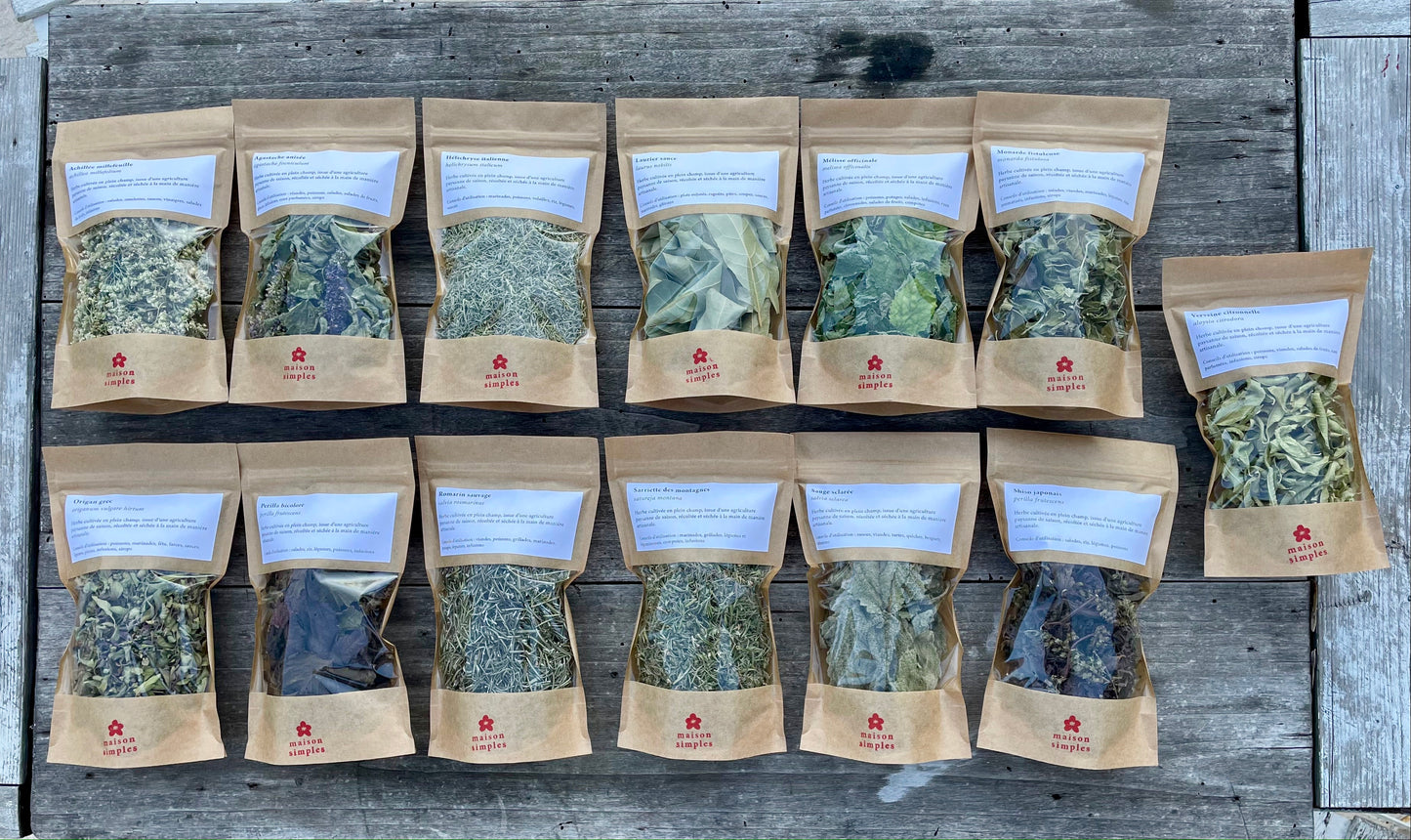 Aromatiques séchées
