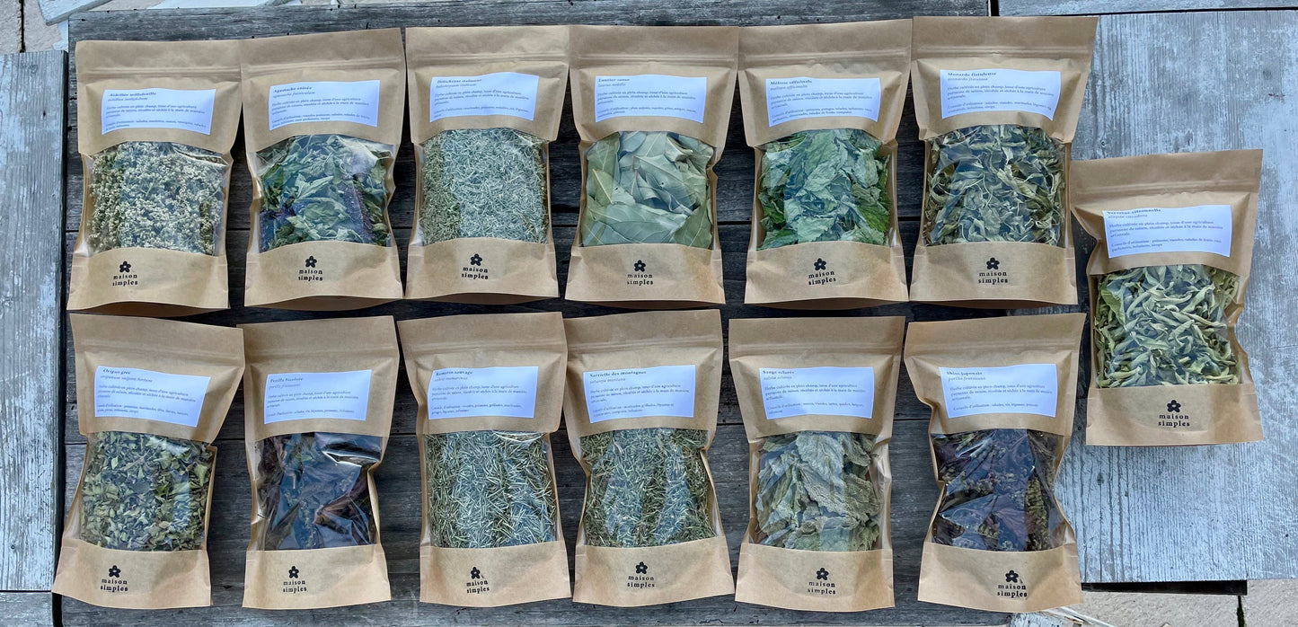 Aromatiques séchées